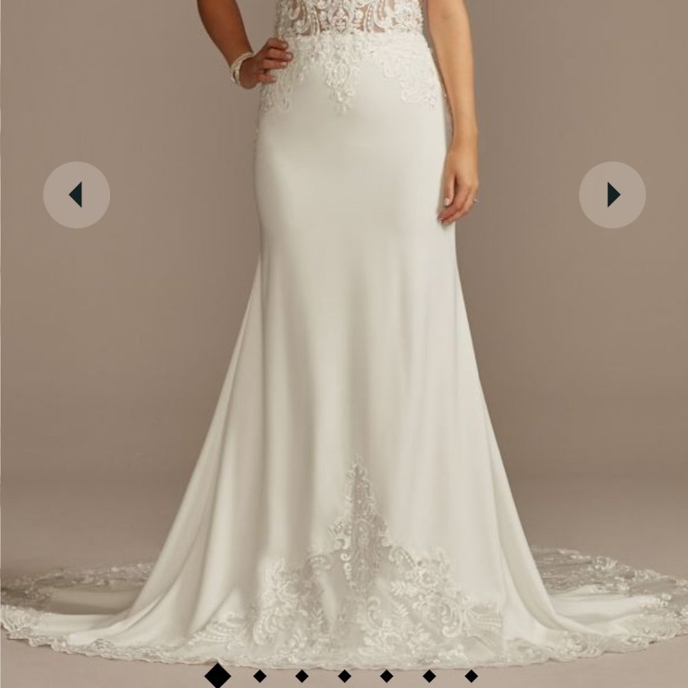 David's Bridal Wedding Dress